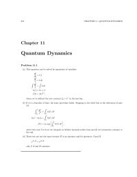 Chapter 11 Skipping to the third line in the derivation of part