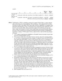 Finance Chapter 9 These statements are designed assuming that Fusion