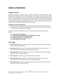 Finance Chapter 14 What Has Happened The Total Volume