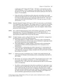 Finance Chapter 14 Thus Must Issue 125 Million New Shares