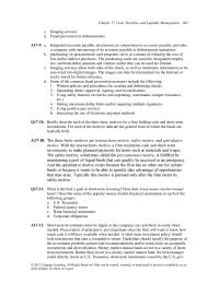 Finance Chapter 17 Instructors Manual Internet Exercise Answers Will