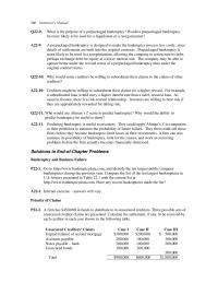 Finance Chapter 22&nbsp;Why would some creditors be willing to subordinate