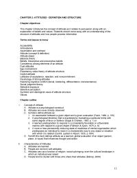 Media Studies Chapter 2 Homework Ego Involvement The Attitude Linked Core Values