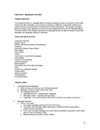 Media Studies Chapter 7 Homework Threat Convince There Danger Severity And