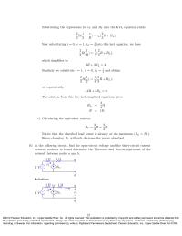 Engineering Chapter 2 Homework To ﬁnd the equivalent resistor we suppress all