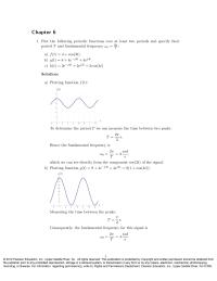 Engineering Chapter 6 Homework The case for n= 0 is analyzed in the Example