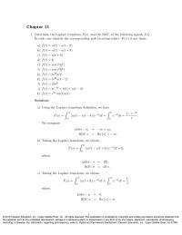 Engineering Chapter 11 Homework Applying The Coverup Method Have Thumb