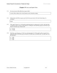 Environmental Engineering Chapter 15 Homework Module Level Variables New peak ready Last Void