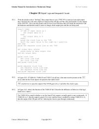 Environmental Engineering Chapter 18 Homework T1G must be low to cause the output of&nbsp;