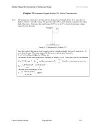 Environmental Engineering Chapter 22 Homework Mechatronic Design 225 Not Circulate You Wish