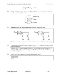 Environmental Engineering Chapter 26 Homework Describe Control Scheme That Allows You Achieve