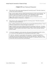 Environmental Engineering Chapter 30 Homework Not Circulate You Are Tasked With Leading