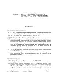 Business Law Chapter 16 And So Did Act Negligently Retaining Him