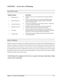 Marketing Chapter 1 Make Sure You Have All The Equipment