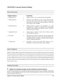 Marketing Chapter 6 All Involvement The Same High Involvement Means