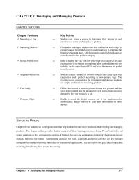 Marketing Chapter 11 Homework Many Firms Are Finding That The Internet