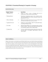 Marketing Chapter 16 More Current Notions The Subject Personal Selling