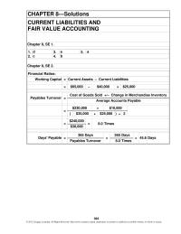 Accounting Chapter 8 Amount Service Revenue Determined Service Revenue For