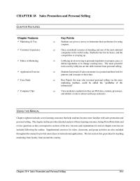 Marketing Chapter 18 During The Approach The Salespersons Ultimate Goal