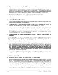 Marketing Chapter 19 Have Students Bring Written Definitions Three The