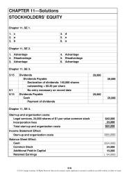 Accounting Chapter 11 Total start-up and organization costs