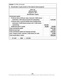 Accounting Chapter 11 Return Equity Return Assets Debt Equity Current