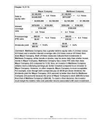 Accounting Chapter 13&nbsp;an investor in Matthews Company&nbsp;obtains more