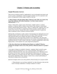 Business Ethics Chapter 7 Homework Questions For Discussion Describe The Situation Facing