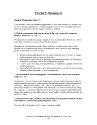 Business Ethics Chapter 8 Homework What are some of the key ideas from the history of management