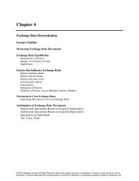 Management Chapter 4 Homework Why did exchange rates change recently?