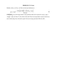 Chapter 3 An overall energy balance on the cylindrical shell