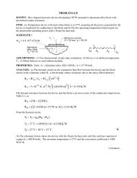 Chapter 4 The thermal circuit for the conduction heat flow between