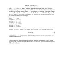 Chapter 5 A much faster approach would be to solve these