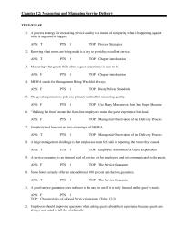 Management Chapter 12 Job Performance Standards 32 Which The