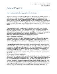 Communications Chapter 1 Homework In this assignment, students are asked to identify the thesis