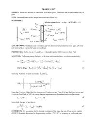 Chapter 9 The Outside Convection Coefficient May Obtained First