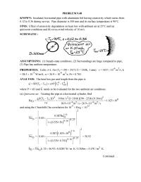 Chapter 9 Horizontal pipe with aluminum foil having emissivity