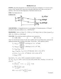 Chapter 11 Geometry and operating conditions of tube bank