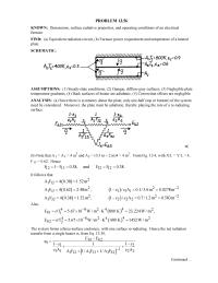 Chapter 13 Furnace power requirement and temperature of a heated