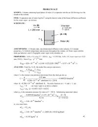 Chapter 14 Uniform temperature and pressure throughout the column