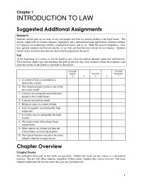 Environmental Engineering Chapter 1 Introduction Law Suggested Additional Assignments Research