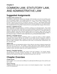 Environmental Engineering Chapter 4 Gun Control Act Pose Only Limited Threats