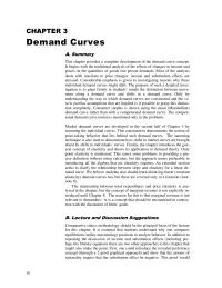 Economics Chapter 3 The End Result Would The Same Under