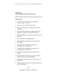 Chapter 11 Kant Theoretical Scientific Practical Moral 271 Last