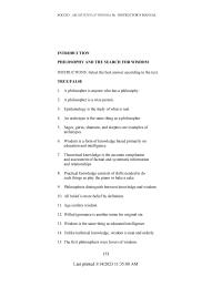 Introduction Knowledge Belief Mere Belief Willed Ignorance 30
