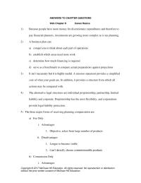 Finance Appendix D Policy Statements Can Established For Such Areas