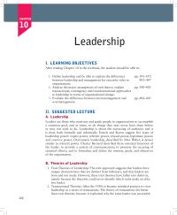 Chapter 10 Her Prior Position Was Assistant Director Policy