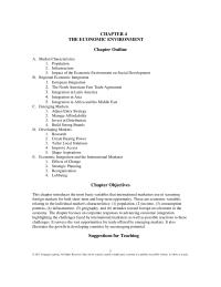 Marketing Chapter 4 The Emerging Markets Differ From Each Other