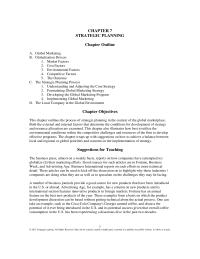 Marketing Chapter 7 Globalization Design Requires Balance Between Sensitivity Local