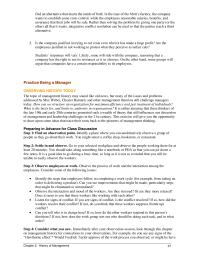 Management Chapter 2 Barcelona Expects All Employees Make Their Own